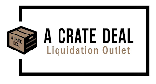 A CRATE DEAL A CRATE DEAL LIQUIDATION OUTLET logo