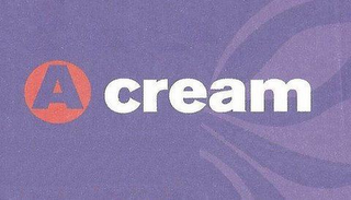 "A" CREAM & DESIGN logo