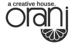 A CREATIVE HOUSE. ORANJ logo