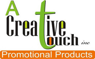 A CREATIVE TOUCH INC PROMOTIONAL PRODUCT logo