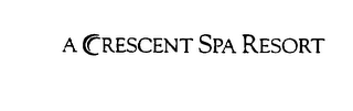 A CRESCENT SPA RESORT logo