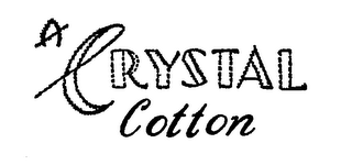 A CRYSTAL COTTON logo