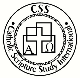 A CSS CATHOLIC SCRIPTURE STUDY INTERNATIONAL logo