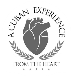 A CUBAN EXPERIENCE FROM THE HEART logo