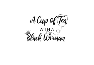 A CUP OF TEA WITH A BLACK WOMAN logo