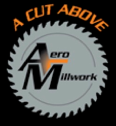 A CUT ABOVE AERO MILLWORK logo