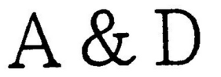 A & D logo