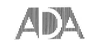 A D A logo