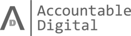 A D ACCOUNTABLE DIGITAL logo
