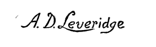 A. D. LEVERIDGE logo