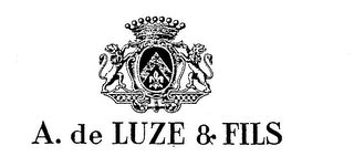 A. DE LUZE & FILS logo