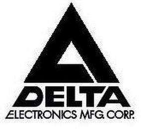 A DELTA ELECTRONICS MFG. CORP. logo