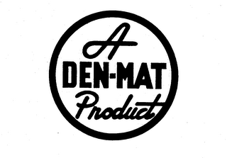 A DEN-MAT PRODUCT logo