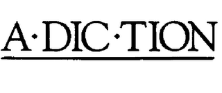 A-DIC-TION logo