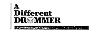 A DIFFERENT DRUMMER A CONTRARIAN LOOK AT VALUE logo