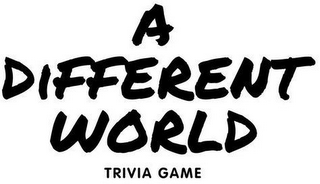A DIFFERENT WORLD TRIVIA GAME logo