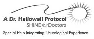 A DR. HALLOWELL PROTOCOL SHINE FOR DOCTORS SPECIAL HELP INTEGRATING NEUROLOGICAL EXPERIENCE logo
