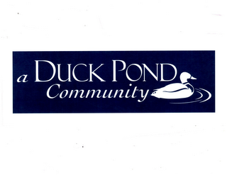 A DUCK POND COMMUNITY logo