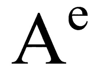 A E logo