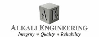 A E ALKALI ENGINEERING INTEGRITY QUALITY RELIABILITY