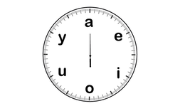 A E I O U Y logo