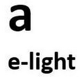 A E-LIGHT logo