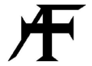 A F logo