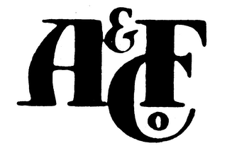 A & F CO. logo