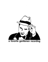 A FAVORITE GENTLEMEN RECORDING logo