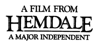 A FILM FROM HEMDALE A MAJOR INDEPENDENT logo