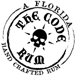 A FLORIDA HAND CRAFTED RUM THE CODE RUM logo