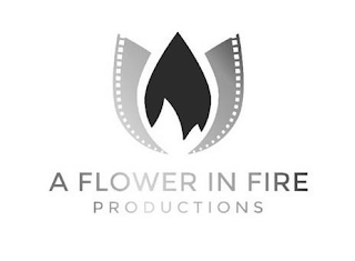 A FLOWER IN FIRE PRODUCTIONS logo