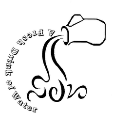 A FRESH DRINK OF WATER logo