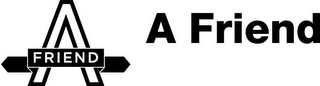 A FRIEND A FRIEND logo