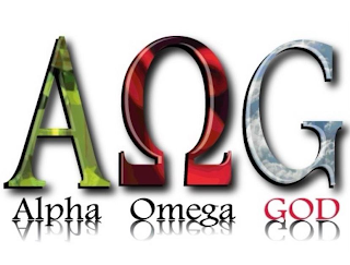 A G ALPHA OMEGA GOD logo