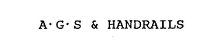 A-G-S & HANDRAILS logo