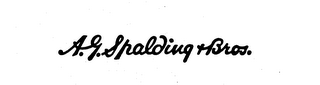 A. G. SPALDING & BROS. logo