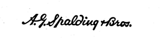 A. G. SPALDING & BROS. logo