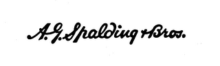 A. G. SPALDING & BROS. logo