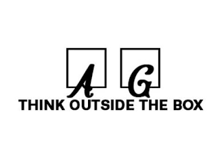 A G THINK OUTSIDE THE BOX logo