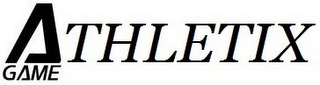 A GAME ATHLETIX logo