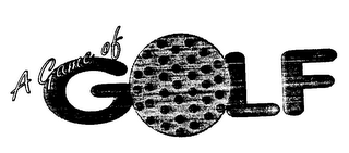 A GAME OF GOLF logo
