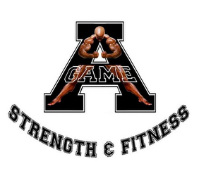 A GAME STRENGTH & FITNESS logo