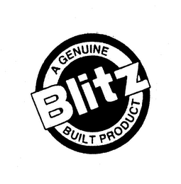 A GENUINE BLITZ BUILT PRODUCT logo