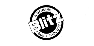 A GENUINE BLITZ BUILT PRODUCT logo