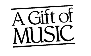 A GIFT OF MUSIC logo