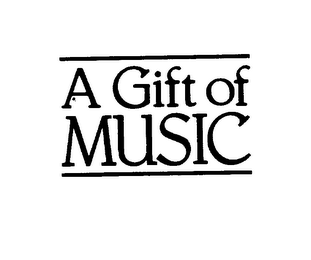 A GIFT OF MUSIC logo