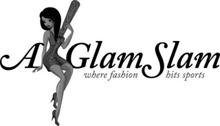 A GLAM SLAM WHERE FASHION HITS SPORTS logo