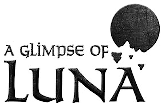 A GLIMPSE OF LUNA logo