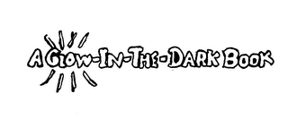 A GLOW-IN-THE-DARK BOOK logo